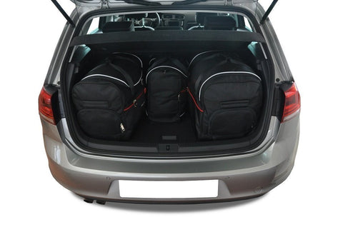 Volkswagen Golf Sportsvan 2013+ Reistassen Set 4-delig Kofferbak Trunk Weekendtassen Auto Car Bags