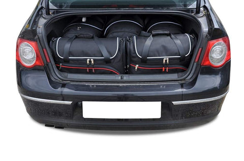 Volkswagen Passat Limousine 2005-2010 Reistassen Set 5-delig Kofferbak Weekendtassen Auto Car Bags