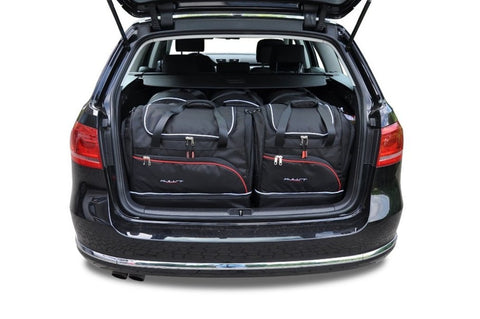 Volkswagen Passat Variant Alltrack 2010-2014 Reistassen Set 5-delig VW Kofferbak Weekendtassen Auto