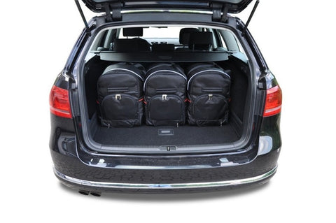 Volkswagen Passat Variant Alltrack 2010-2014 Reistassen Set 5-delig VW Kofferbak Weekendtassen Auto