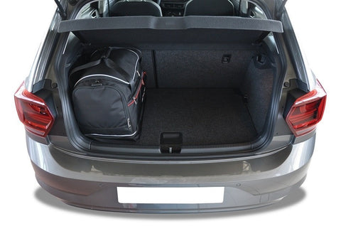 Volkswagen Polo 2017+ Reistassen Set 3-delig VW Kofferbak Weekendtassen Auto Op Maat Gemaakt Car Bag