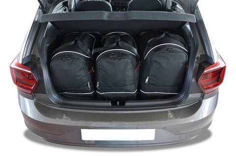 Volkswagen Polo 2017+ Reistassen Set 3-delig VW Kofferbak Weekendtassen Auto Op Maat Gemaakt Car Bag