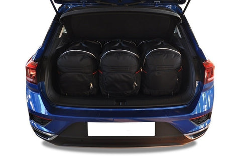 Volkswagen T-Roc 2017+ Reistassen Set 3-delig VW Trunk Weekendtassen Auto Op Maat Gemaakt Car Bags