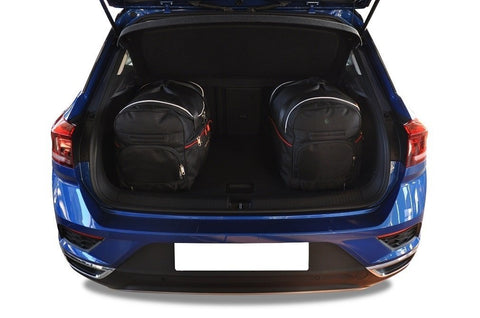 Volkswagen T-Roc 2017+ Reistassen Set 3-delig VW Trunk Weekendtassen Auto Op Maat Gemaakt Car Bags