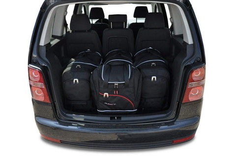 Volkswagen Touran 2003-2010 Reistassen Set 4-delig VW Weekendtassen Auto Op Maat Gemaakt Car Bags