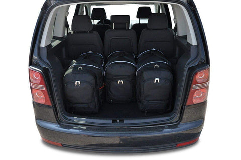 Volkswagen Touran 2003-2010 Reistassen Set 4-delig VW Weekendtassen Auto Op Maat Gemaakt Car Bags